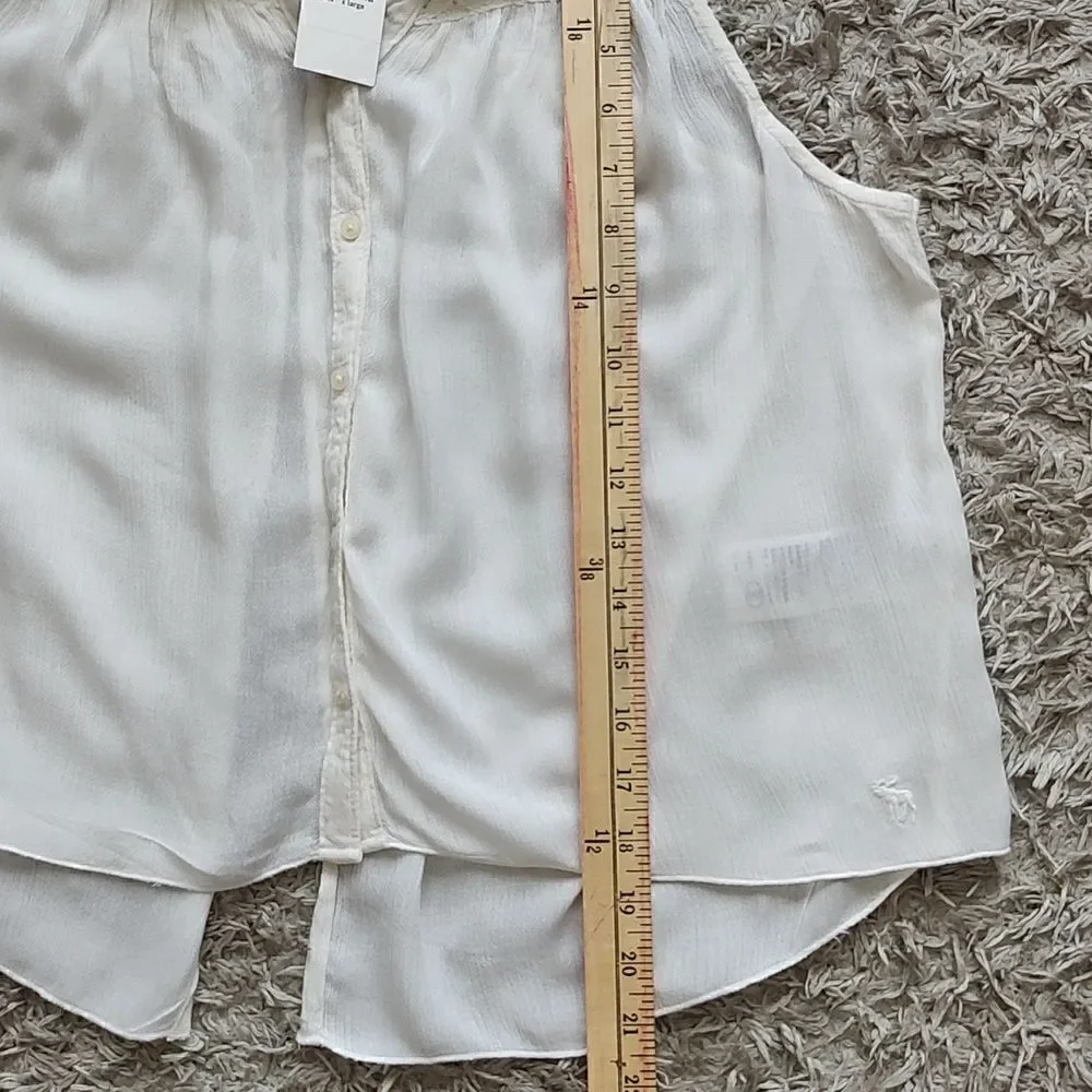 Abercrombie Kids Blouse Girls Without Sleeves Size XL
